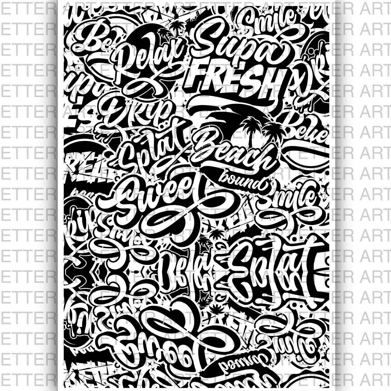 Urban 84,1 x 118,9 cm-GRAFITTI - SPLASH