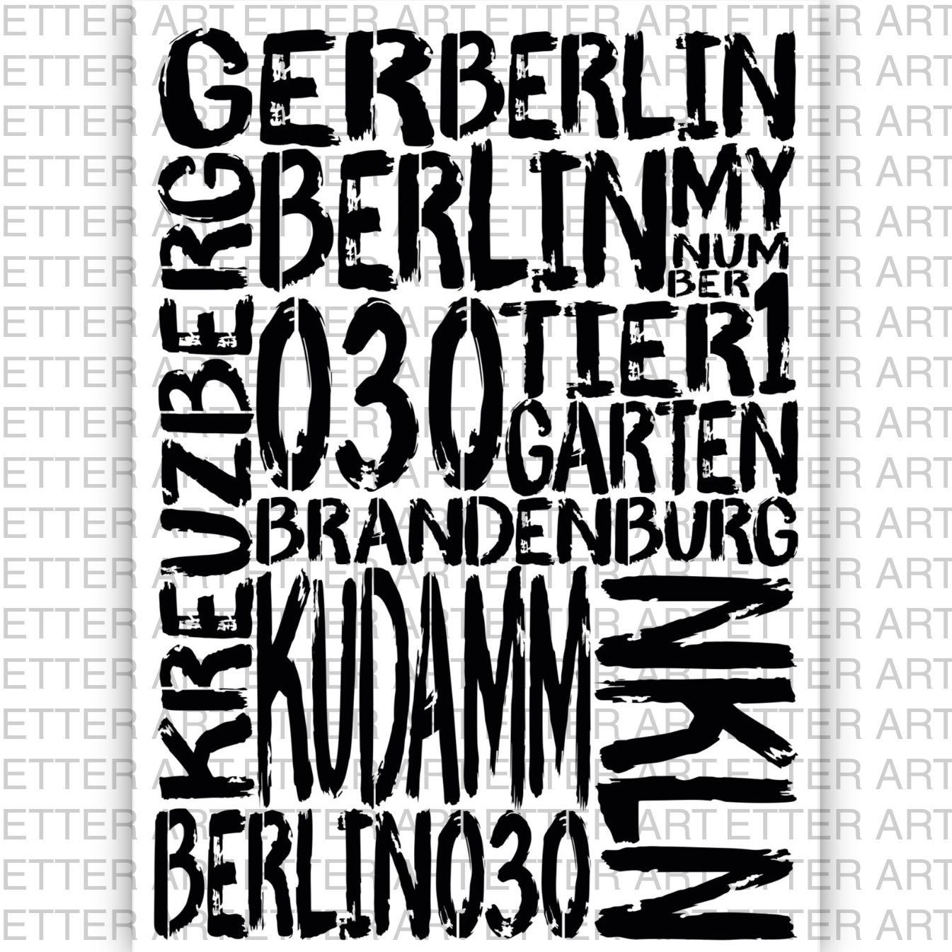 URBAN VIBES BERLIN - 29,7 x 42,0 cm