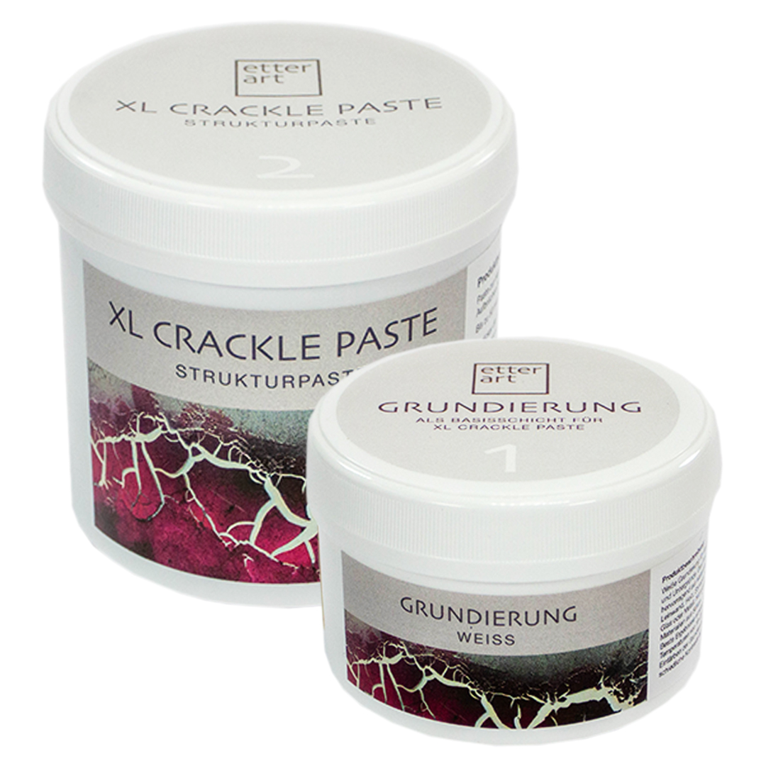 Etter Art XL CRACKLE PASTE - Set 2,3 kg (Weiß)