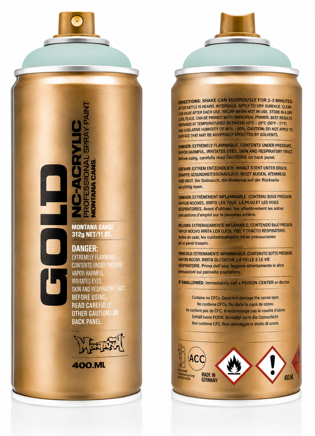 Montana GOLD Spray Polar-Blue 400 ml