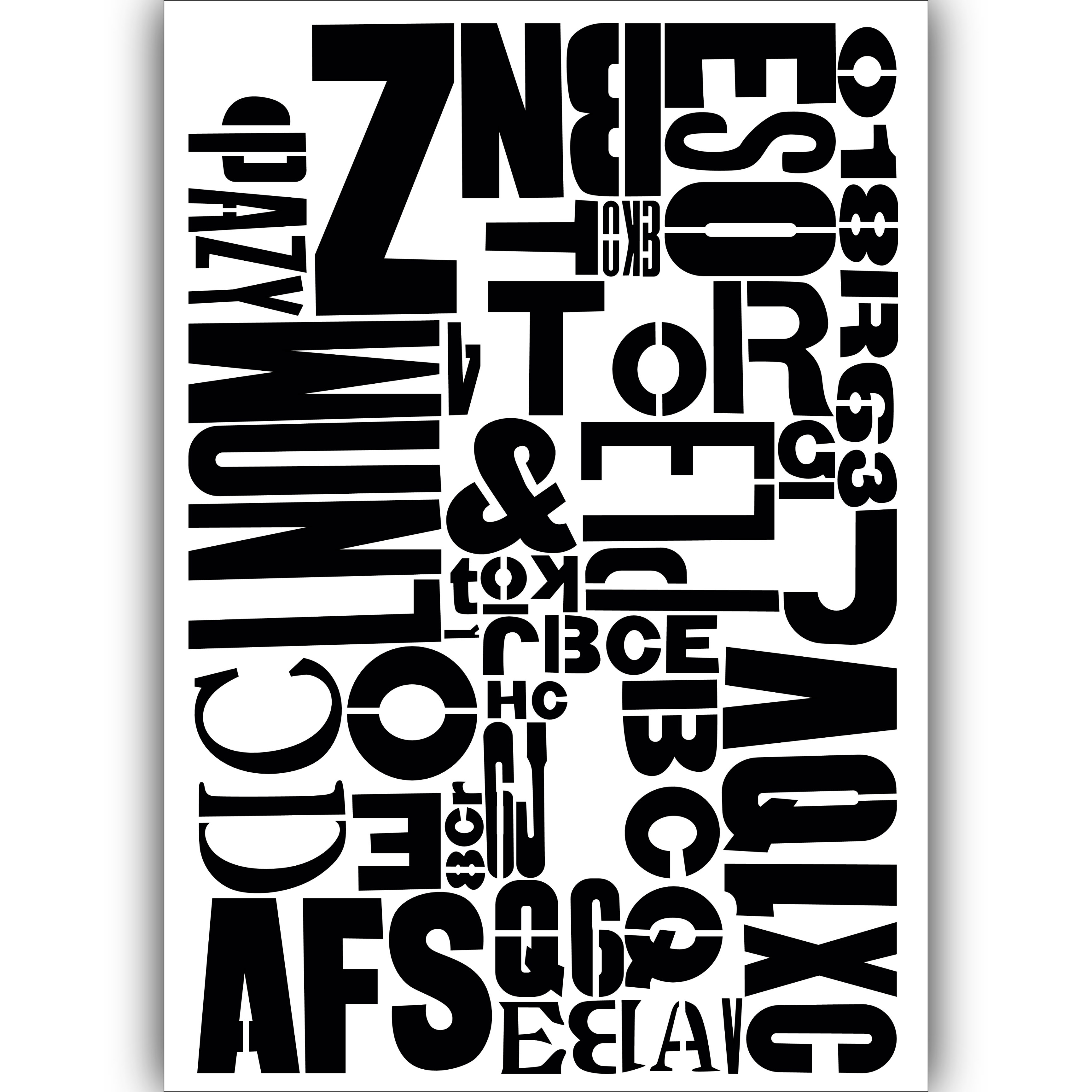 ABSTRACT TYPOGRAPHY 2