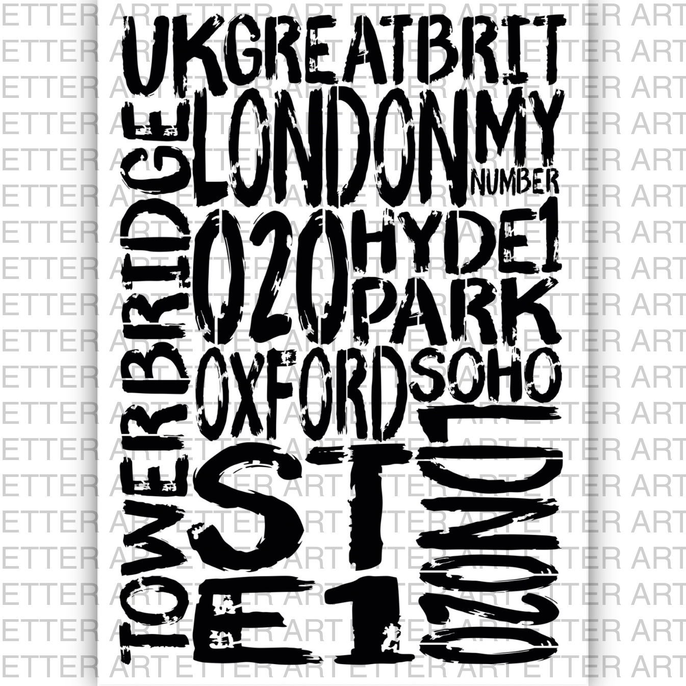 URBAN VIBES LONDON - 21,0 x 29,7 cm