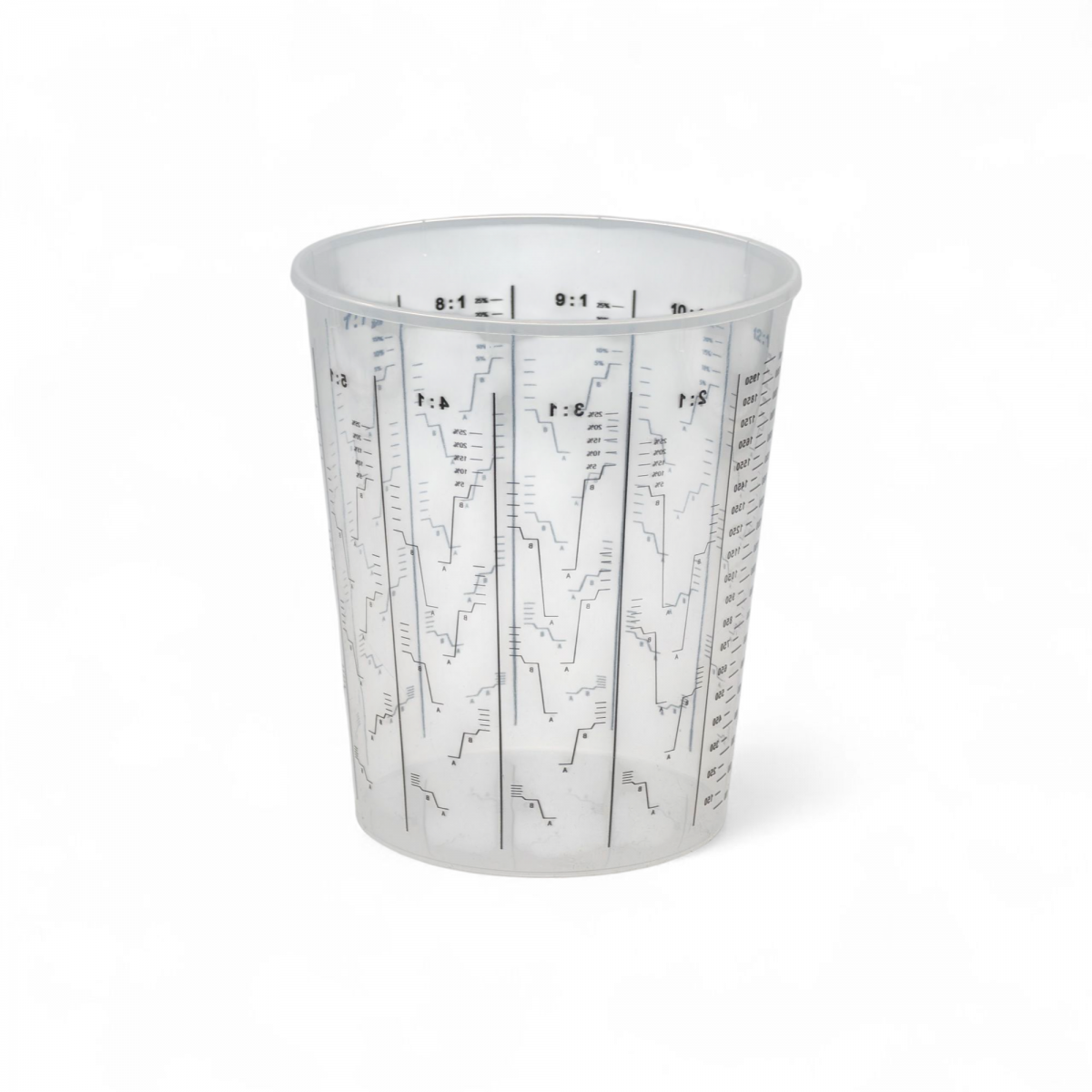 Mixing beaker with printed scale up to 2000 ml