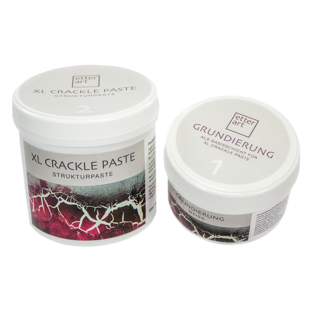 Etter Art XL CRACKLE PASTE - Set 280 g (White)